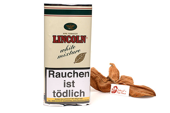 Lincoln White Mixture Pipe tobacco 50g Pouch  Lincoln White Mixture Pipe tobacco 50g Pouch